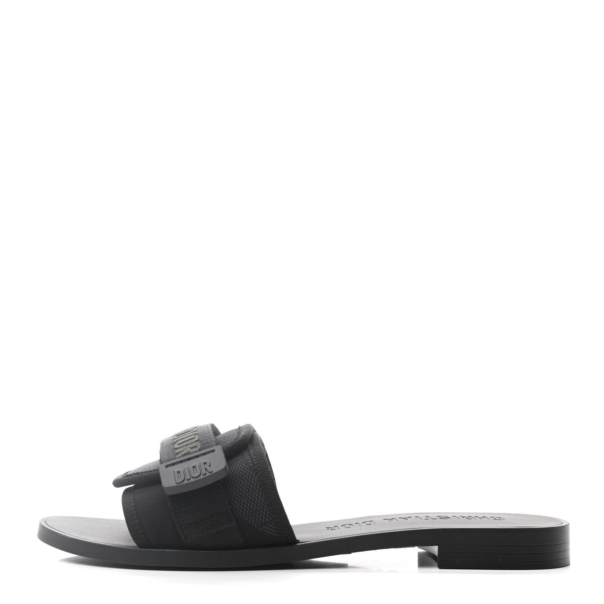 Technical Stretch Fabric Camouflage Dio(r)evolution Slide Sandals 38 Black Military