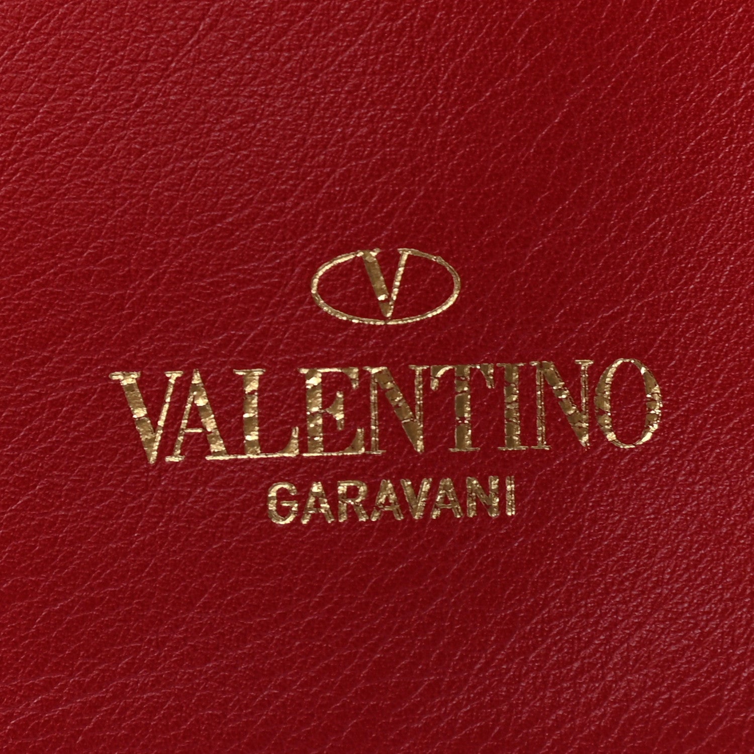 Valentino Garavani Vitello Large Rockstud Zip Wristlet Pouch Rosso Valentino 6 of 8