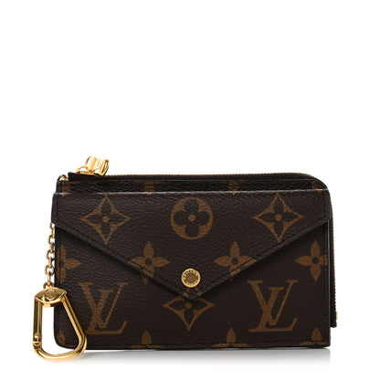 Louis Vuitton Monogram Recto Verso Card Holder Black 1 of 10