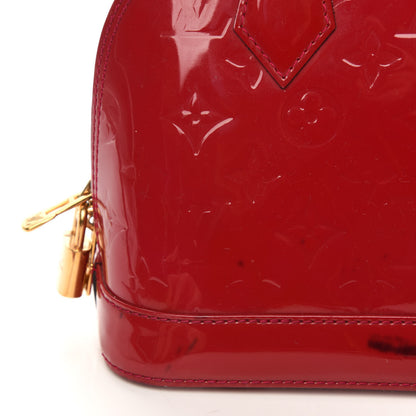 Louis Vuitton Vernis Alma BB Pomme D'Amour 12 of 13