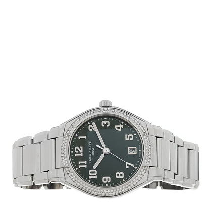 Patek Philippe Stainless Steel Diamond 36mm Twenty-4 Automatic Watch Green 7300/1200A-011 2 of 5