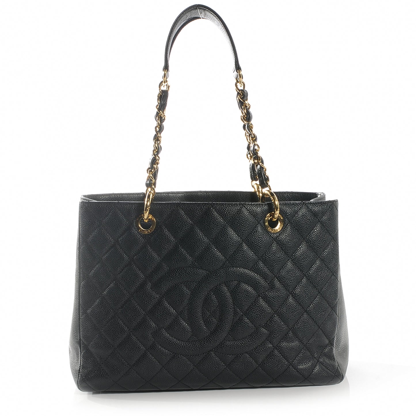 Caviar Grand Shopping Tote GST Black