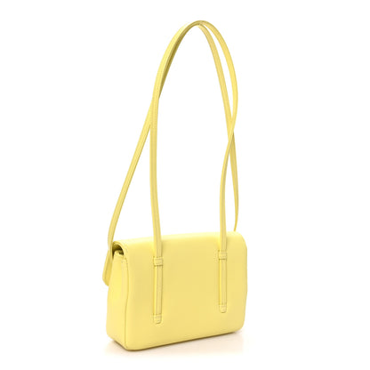 Chanel Shiny Caviar Mini Preppy Coco Shoulder Bag Light Yellow 3 of 11