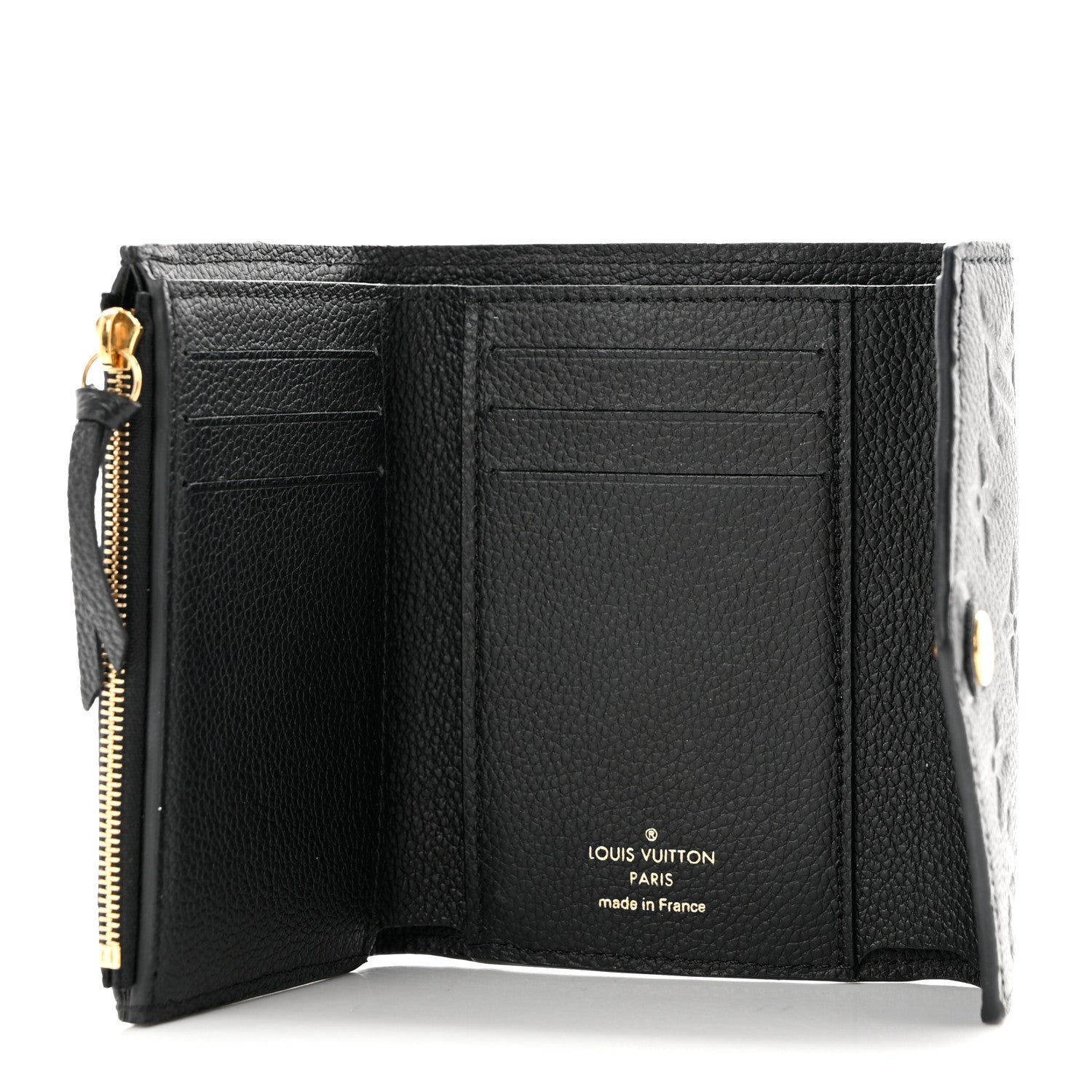 Louis Vuitton Empreinte Victorine Wallet Black 5 of 7