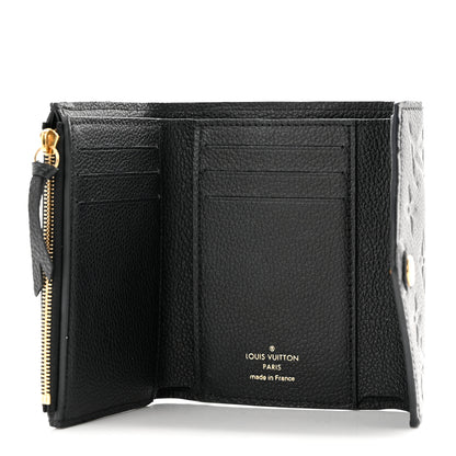 Louis Vuitton Empreinte Victorine Wallet Black 5 of 7