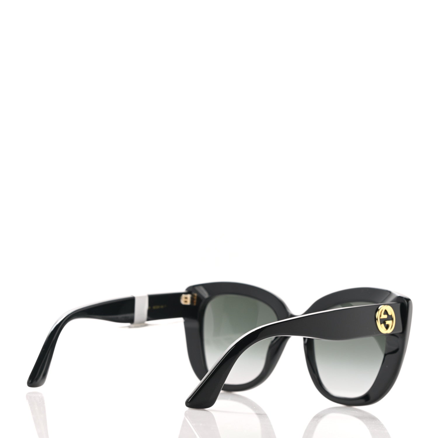 Gucci Acetate Sunglasses GG0327S Black 4 of 5