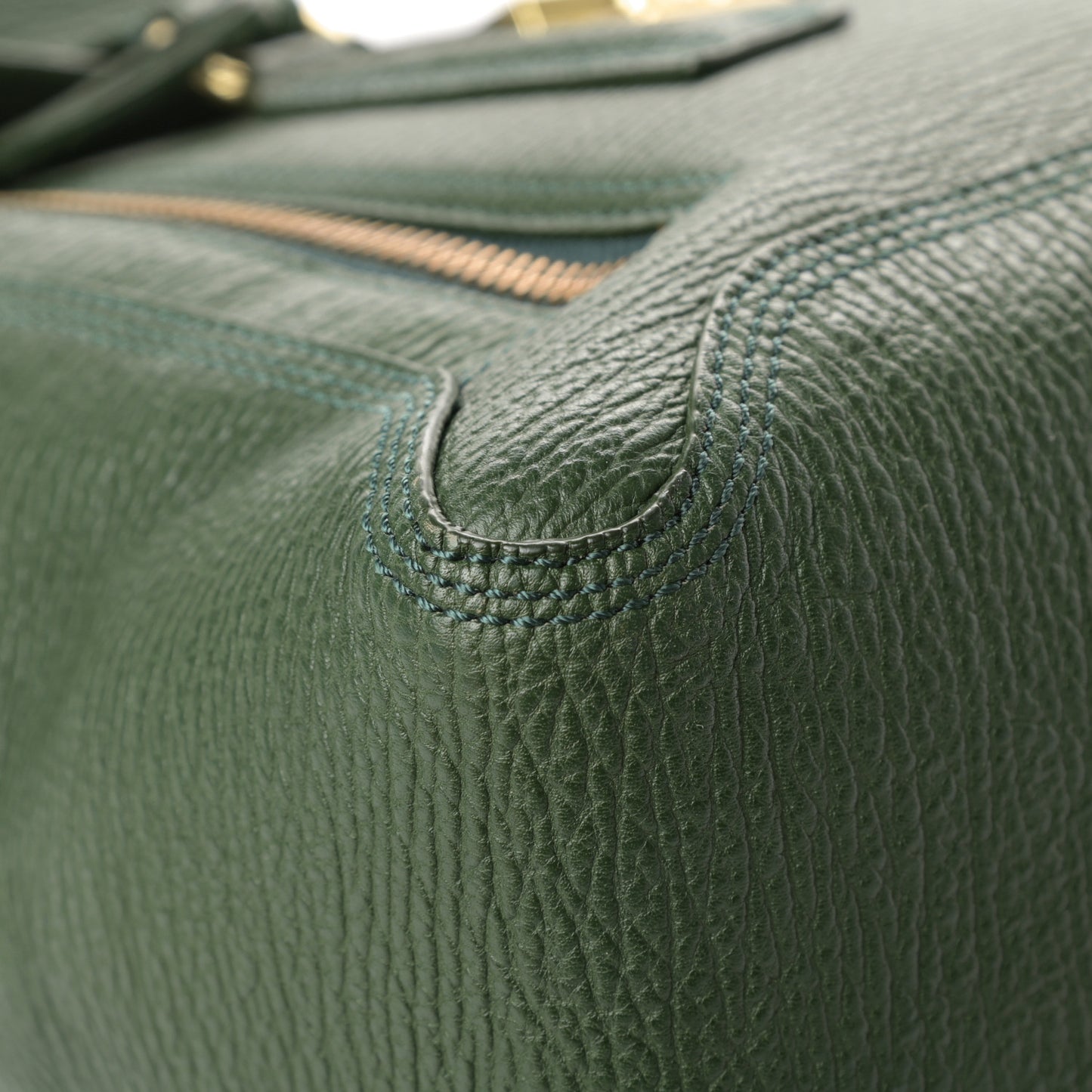 Textured Calfskin Large Pashli Satchel Jade