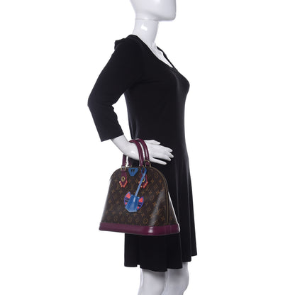 Louis Vuitton Monogram Totem Alma PM Magenta 2 of 8