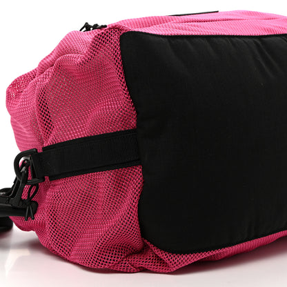 Saint Laurent Nylon Mesh Duffle Bag Fuchsia 8 of 9