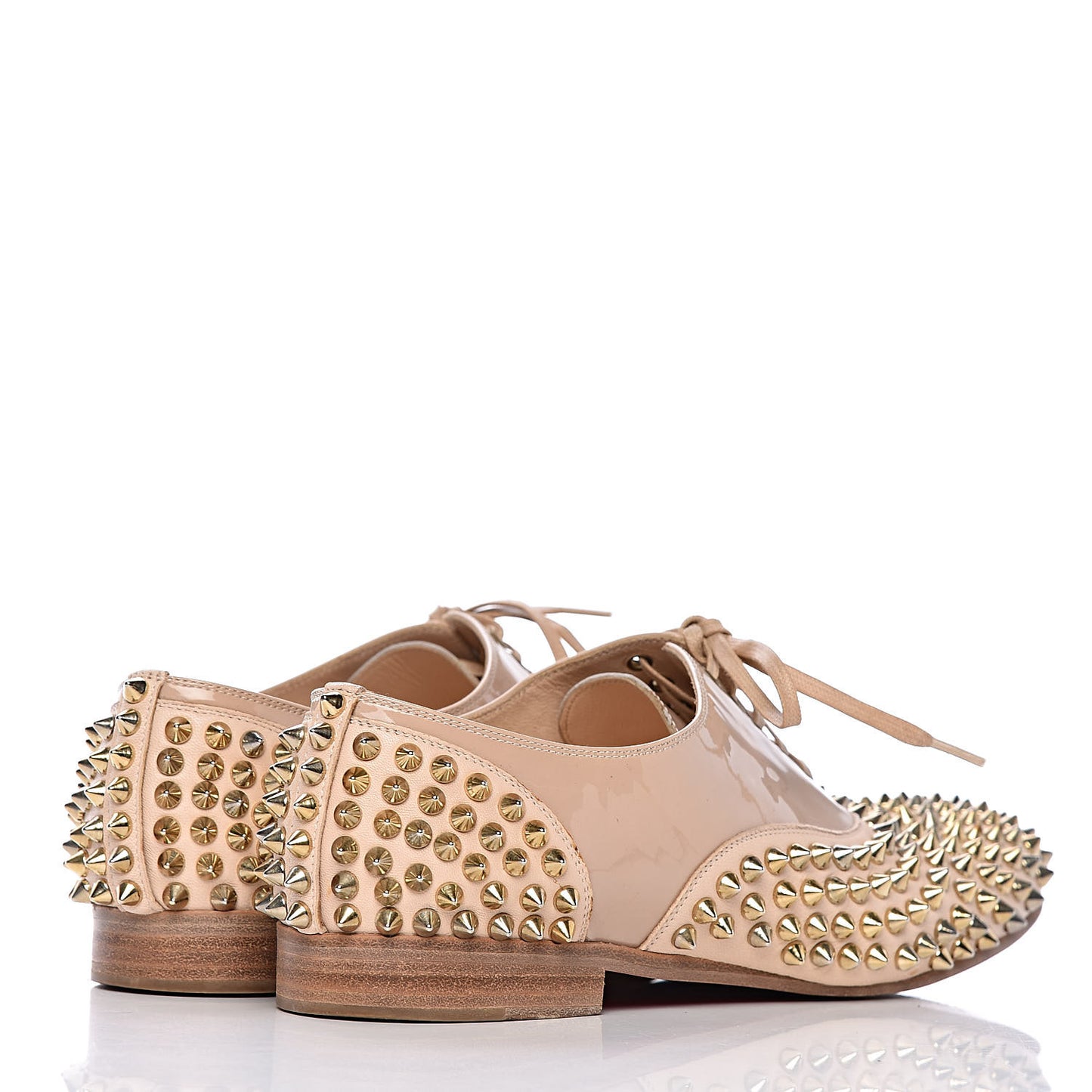 Nappa Freddy Spikes Donna Flat Sneakers 39.5 Poudre
