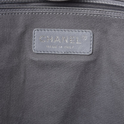 Chanel Canvas Deauville Extra Large Tote Grey 6 of 9
