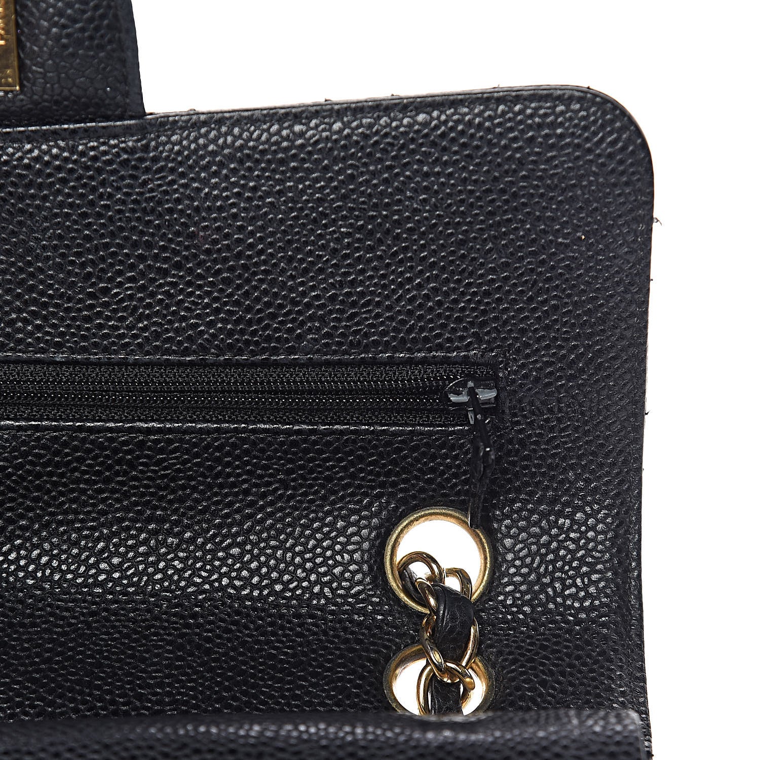 Chanel Caviar Quilted Small Double Flap Black 18 of 32