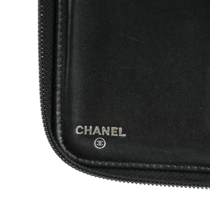 Chanel Patent Camellia Wallet Black 7 of 10