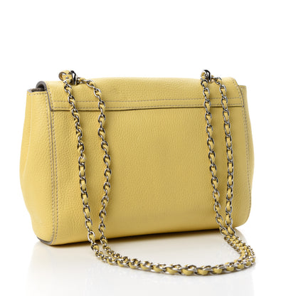 Mulberry Glossy Goatskin Small Lily Flap Pistachio 3 of 11