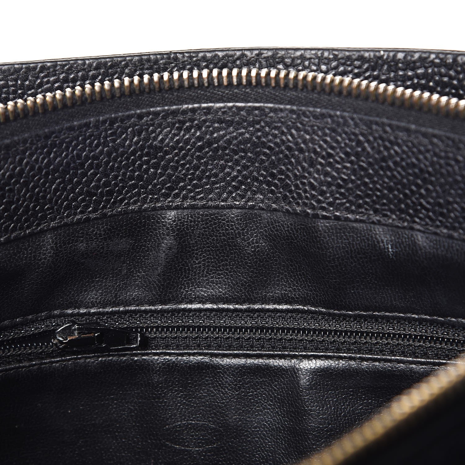 Chanel Caviar Flap Shoulder Bag Black 17 of 24