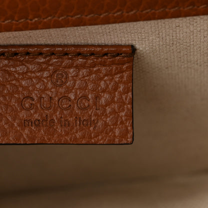 Gucci New Denim GG Monogram Dollar Calfskin Enamel Mini Dionysus Shoulder Bag Blue Tea Cuir Epilog Electric Blue 6 of 10
