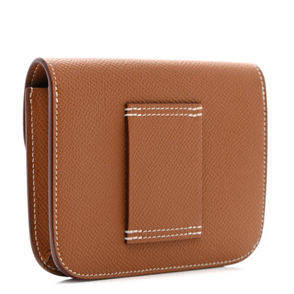 Hermes Epsom Constance Slim Wallet Gold 4 of 8