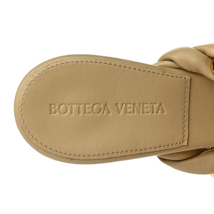 Bottega Veneta Nappa Dot Sandals 38.5 Cane Sugar 6 of 7