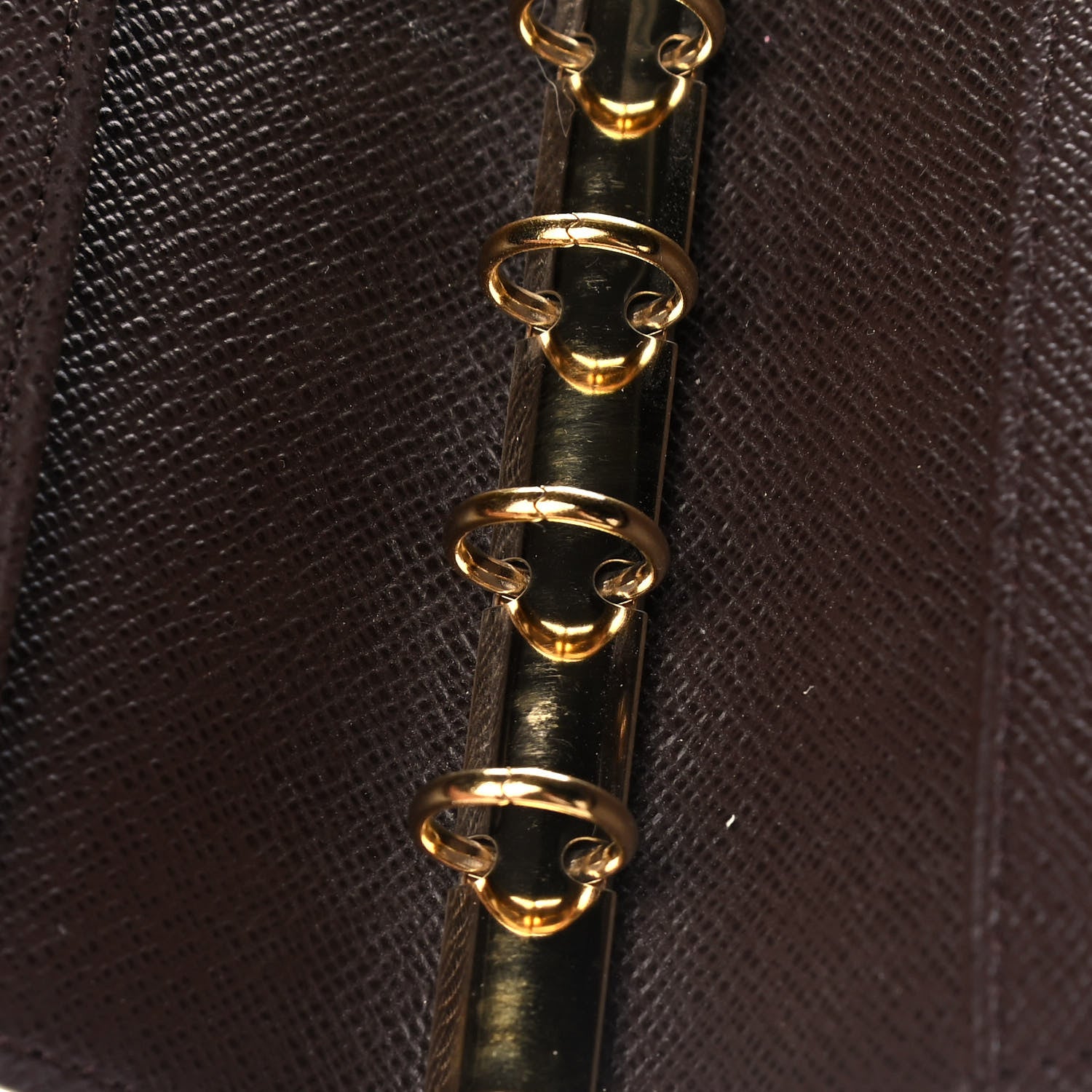 Louis Vuitton Damier Ebene Small Ring Agenda Cover 8 of 8