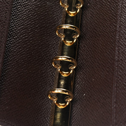 Louis Vuitton Damier Ebene Small Ring Agenda Cover 8 of 8