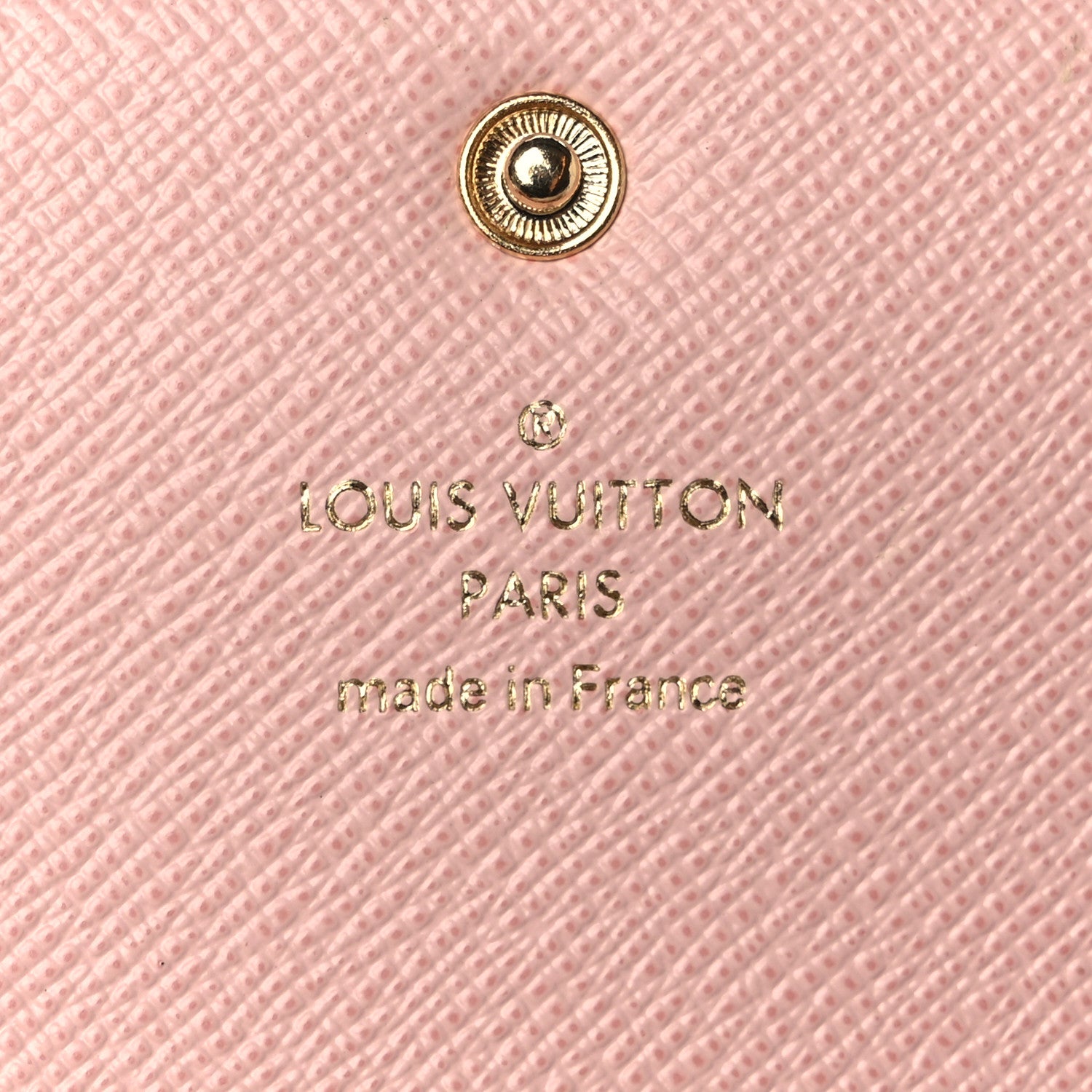 Louis Vuitton Damier Azur Emilie Wallet Rose Ballerine 6 of 7