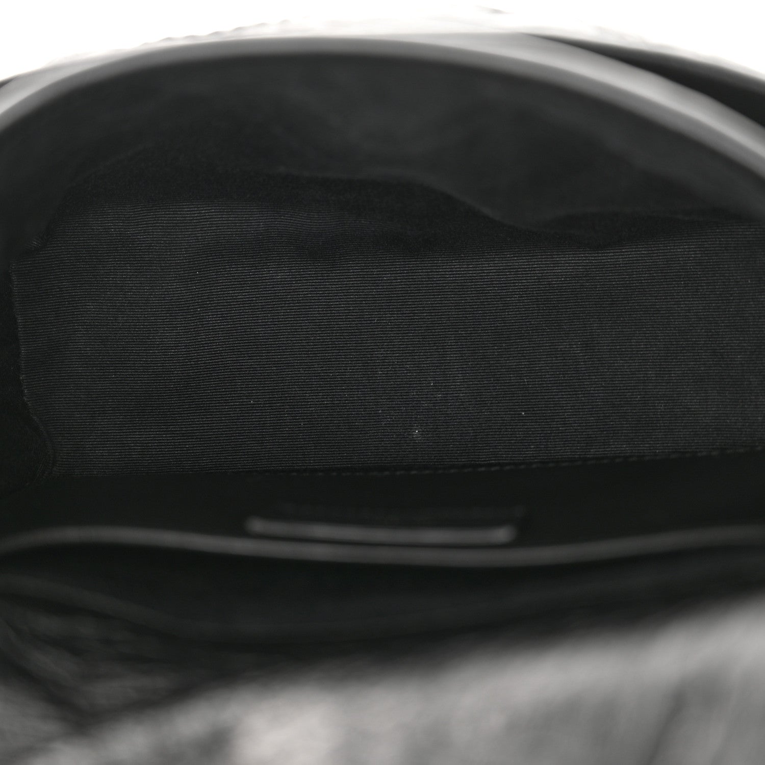 Saint Laurent Crinkled Calfskin Matelasse Monogram Baby Niki Chain Satchel Black 5 of 14