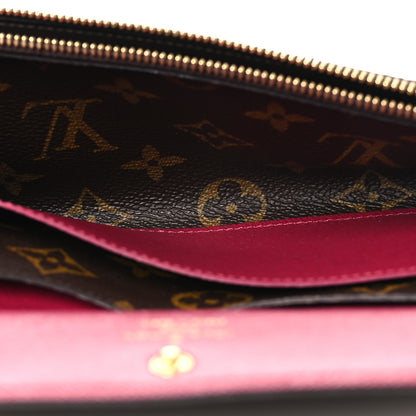 Louis Vuitton Monogram Emilie Wallet Fuchsia 5 of 8