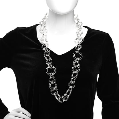 Tiffany Sterling Silver Atlas Link Necklace 2 of 5