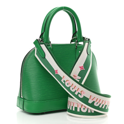 Louis Vuitton Epi Jacquard Alma BB Serpentine 3 of 9