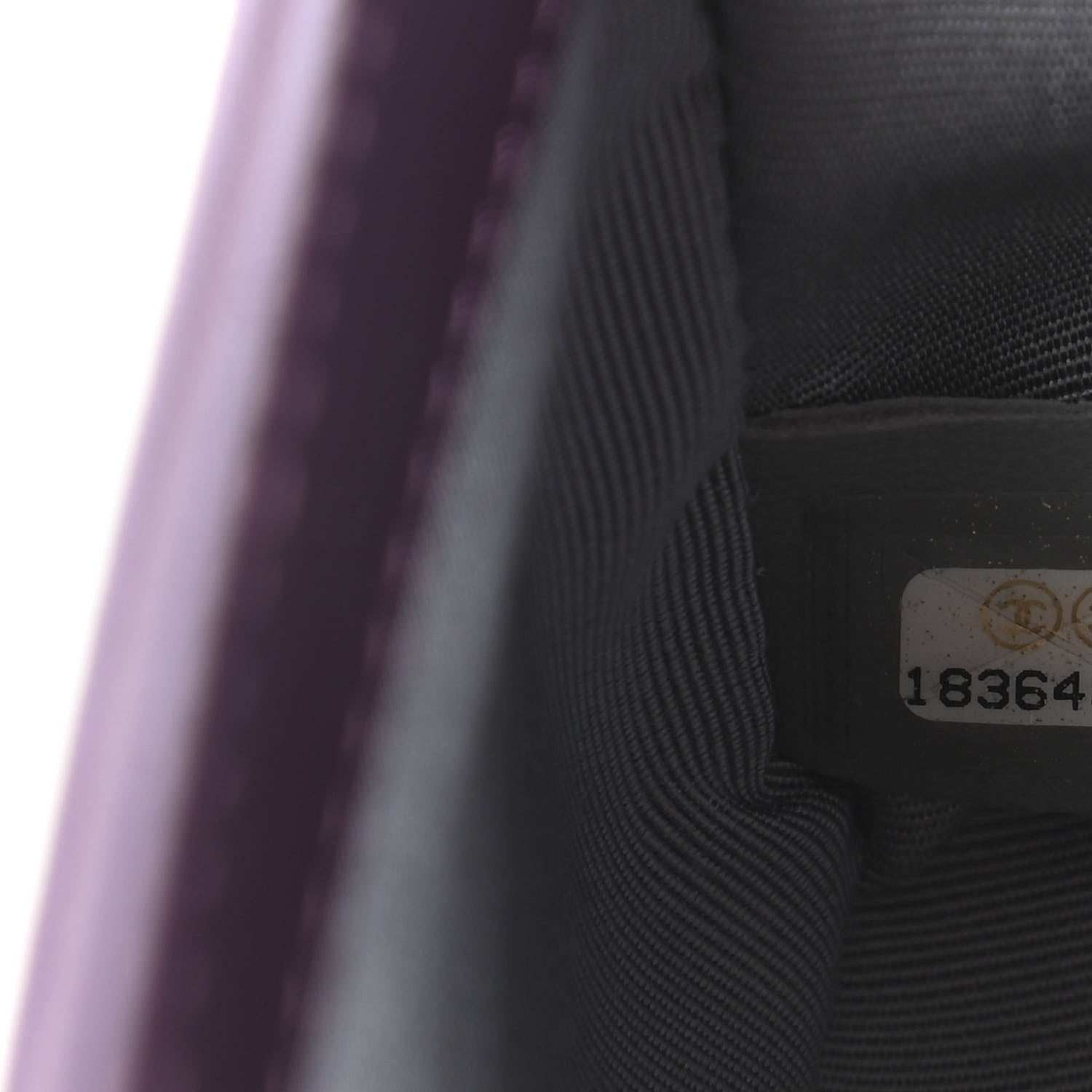 Chanel Velvet Quilted Small Boy Flap Purple 9 of 12