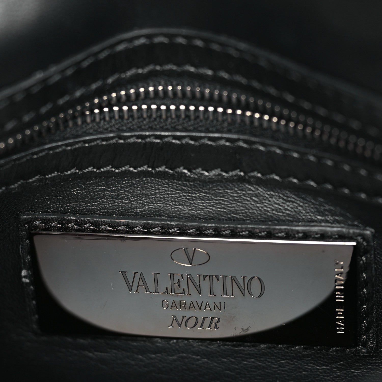 Valentino Garavani Nappa Rockstud Wristlet Clutch Black 6 of 8