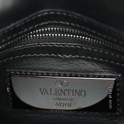Valentino Garavani Nappa Rockstud Wristlet Clutch Black 6 of 8