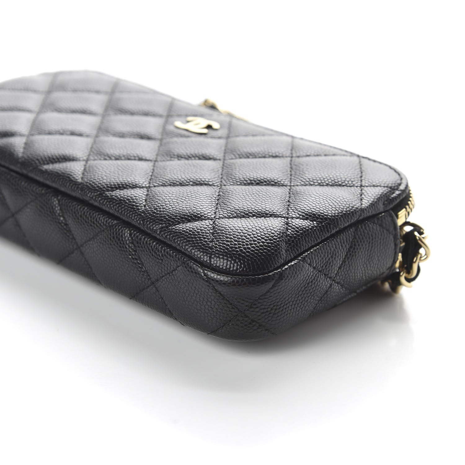 Chanel Caviar Quilted Small Clutch With Chain Black 7 of 12