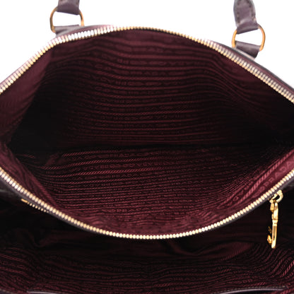 Prada Saffiano Large Galleria Double Zip Tote Bordeaux 5 of 14