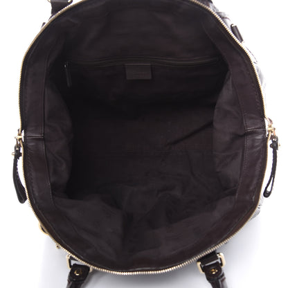 Gucci Guccissima Medium Sukey Boston Chocolate 5 of 19
