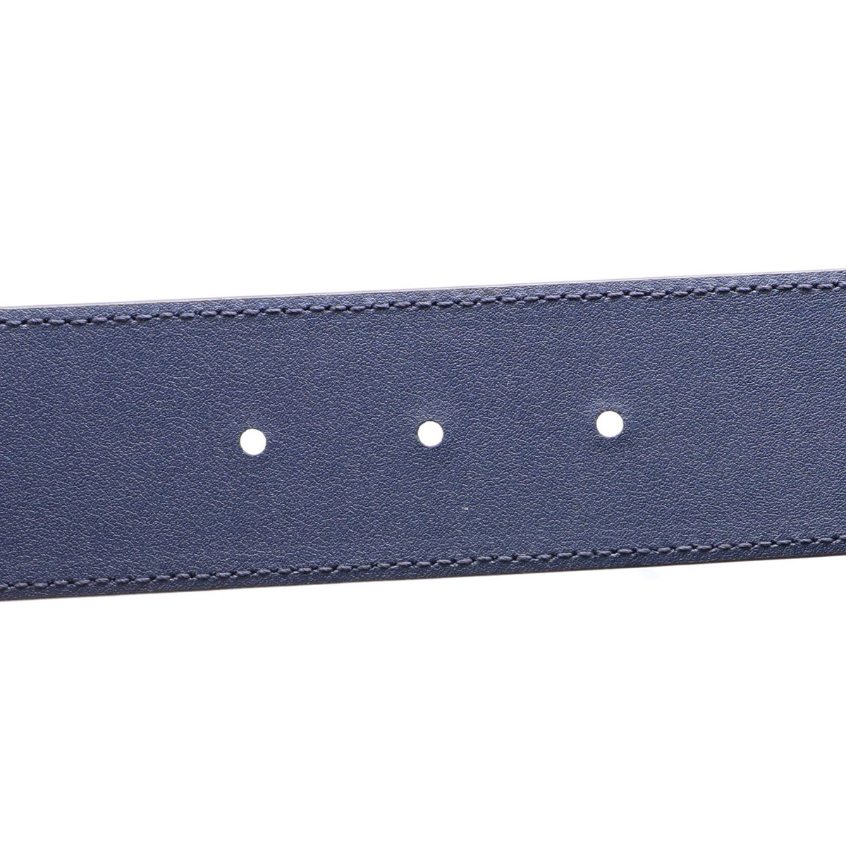 Gucci Calfskin Ceramic Glass Double G 40mm Belt 80 32 Blue Agata Multicolor 4 of 5