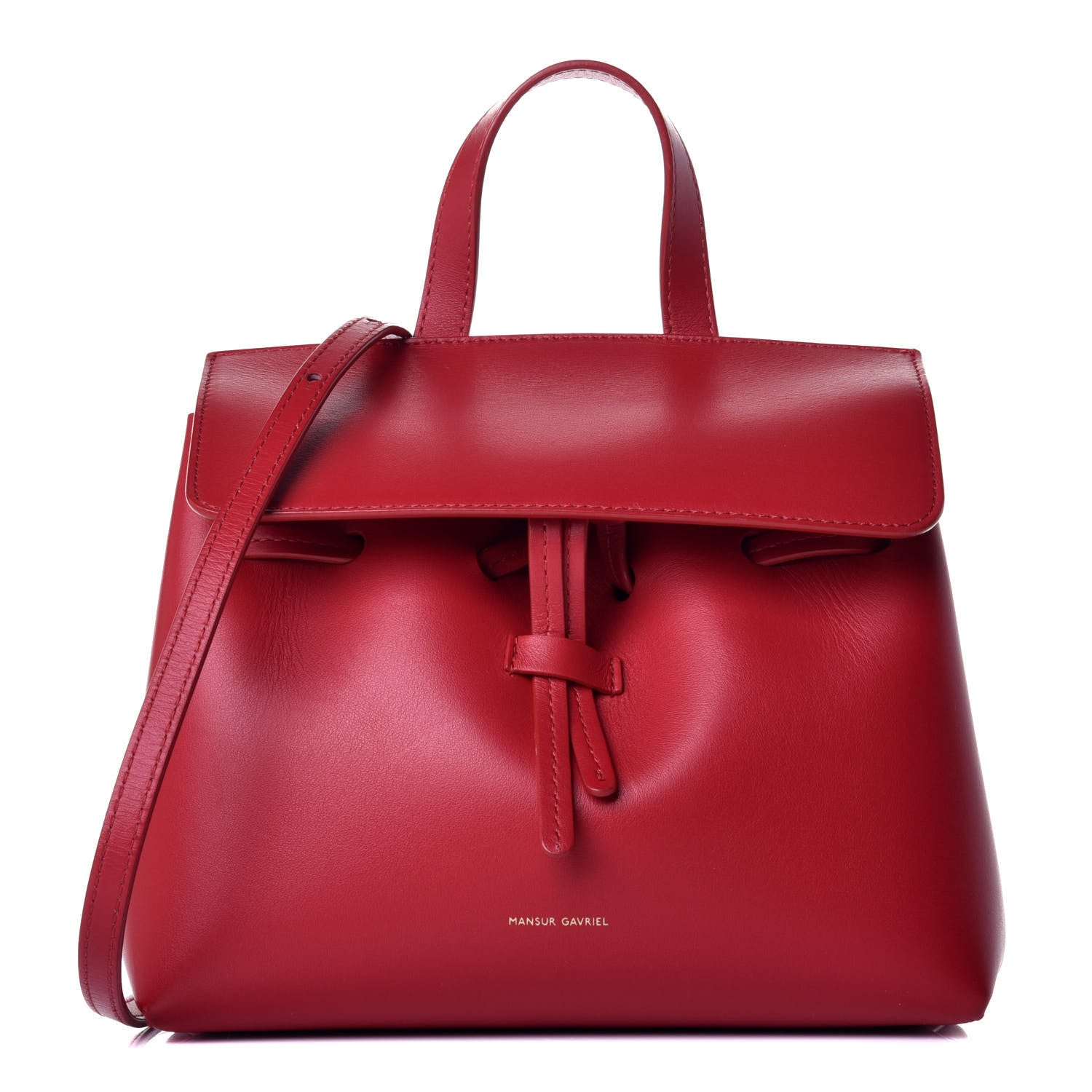 Mansur Gavriel Calfskin Mini Mini Lady Bag Flamma 1 of 9