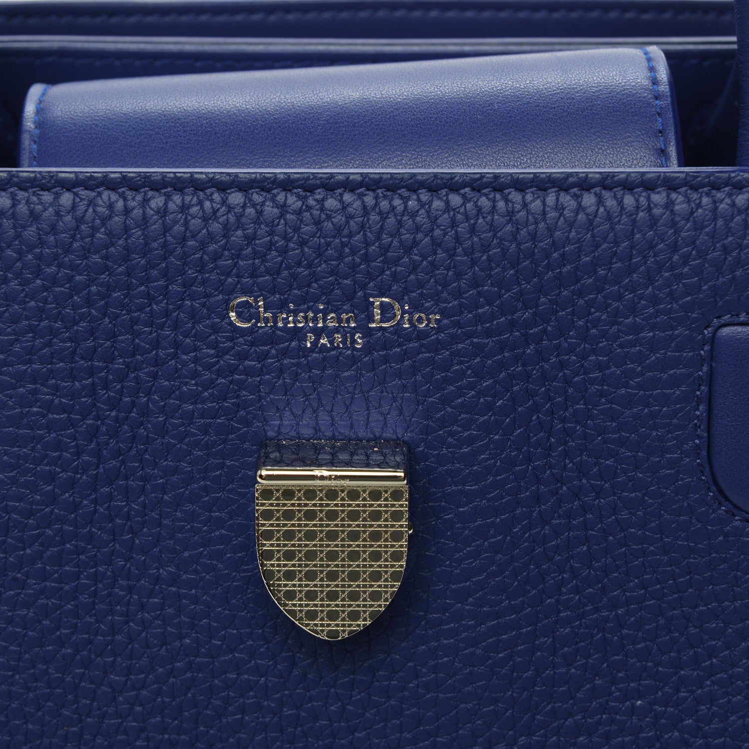 Christian Dior Bullcalf Medium Diorever Flap Yves Klein Blue 6 of 7