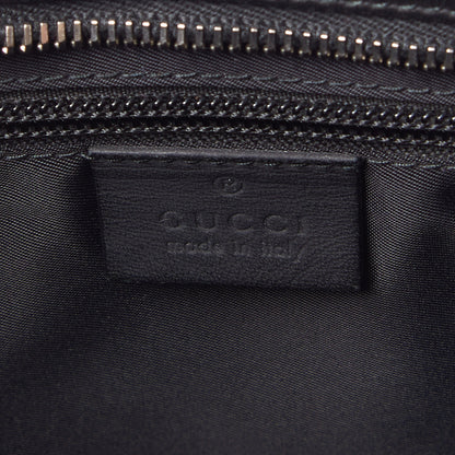 Gucci Guccissima Flat Messenger Bag Black 7 of 8