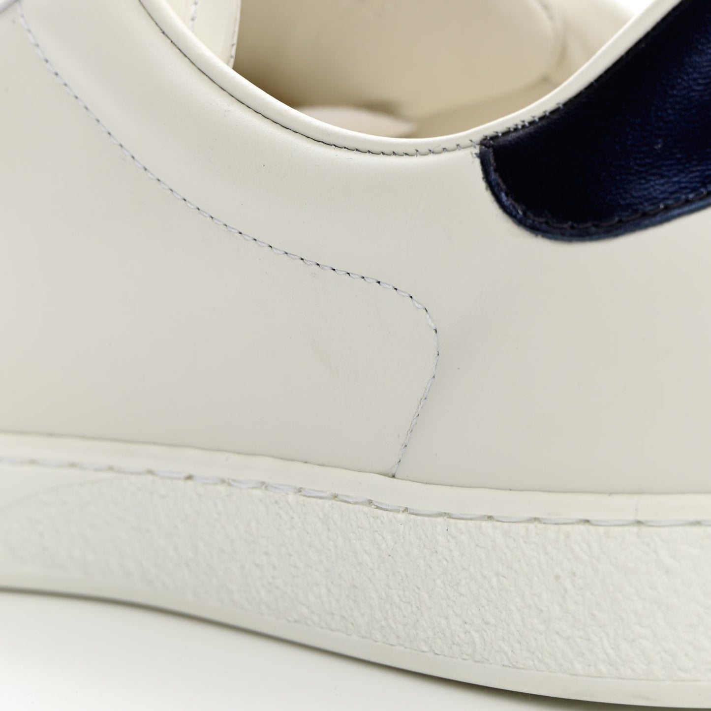 Calfskin Mens Green Panther Print Ace Sneakers 10.5 White
