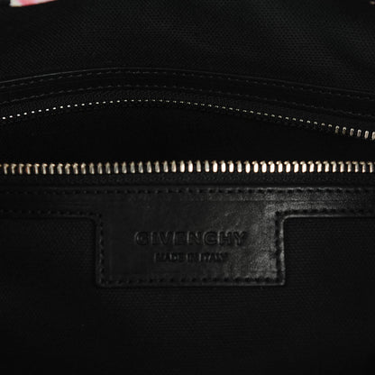 Givenchy Lambskin Roses Camouflage Print Small Obsedia Hobo Black 6 of 7