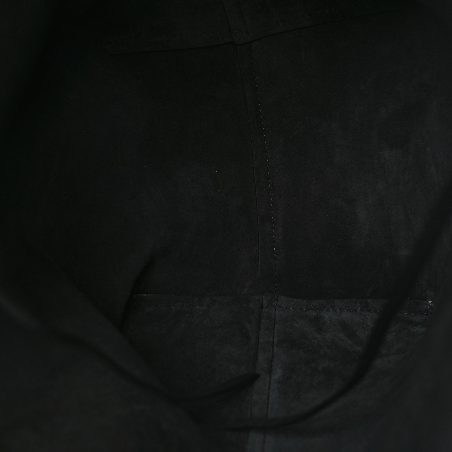 Grained Calfskin Medium N/S Park Tote Black