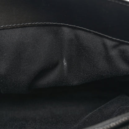 Saint Laurent Calfskin Y Quilted Monogram Monochrome Medium Loulou Chain Satchel Black 11 of 11