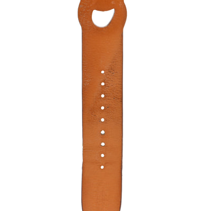 Hermes Barenia 41mm Gourmette Apple Watch Double Tour Strap Fauve 6 of 6