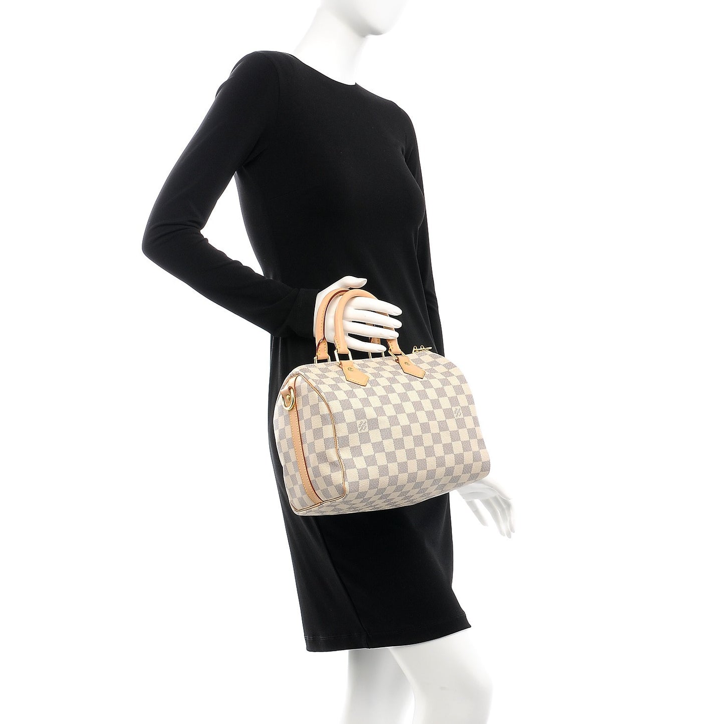 Damier Azur Speedy Bandouliere 25