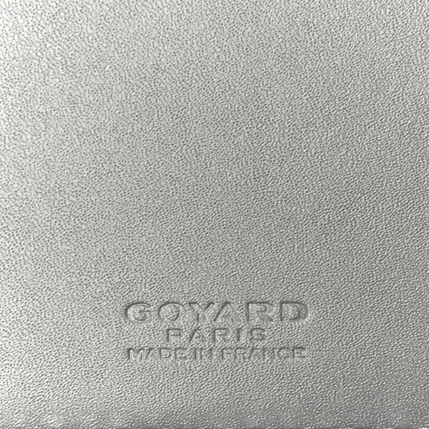 Goyardine Agenda Cover Grey