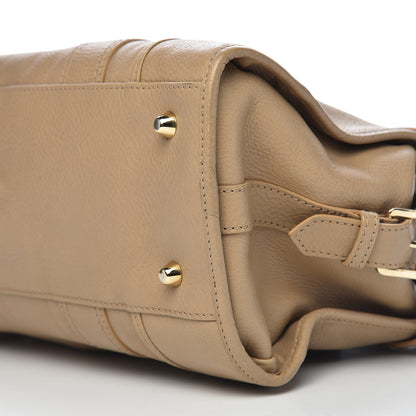 Burberry Grainy Calfskin Top Handle Bag Beige 18 of 19