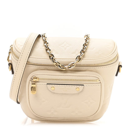 Louis Vuitton Empreinte Mini Bumbag Cream 1 of 10