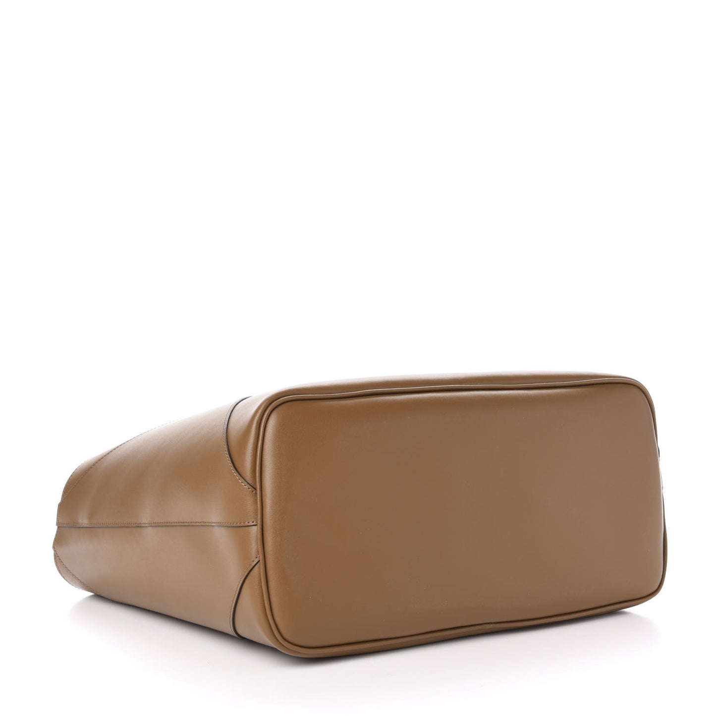 Smooth Calfskin Wing Shopper Tote Military Green