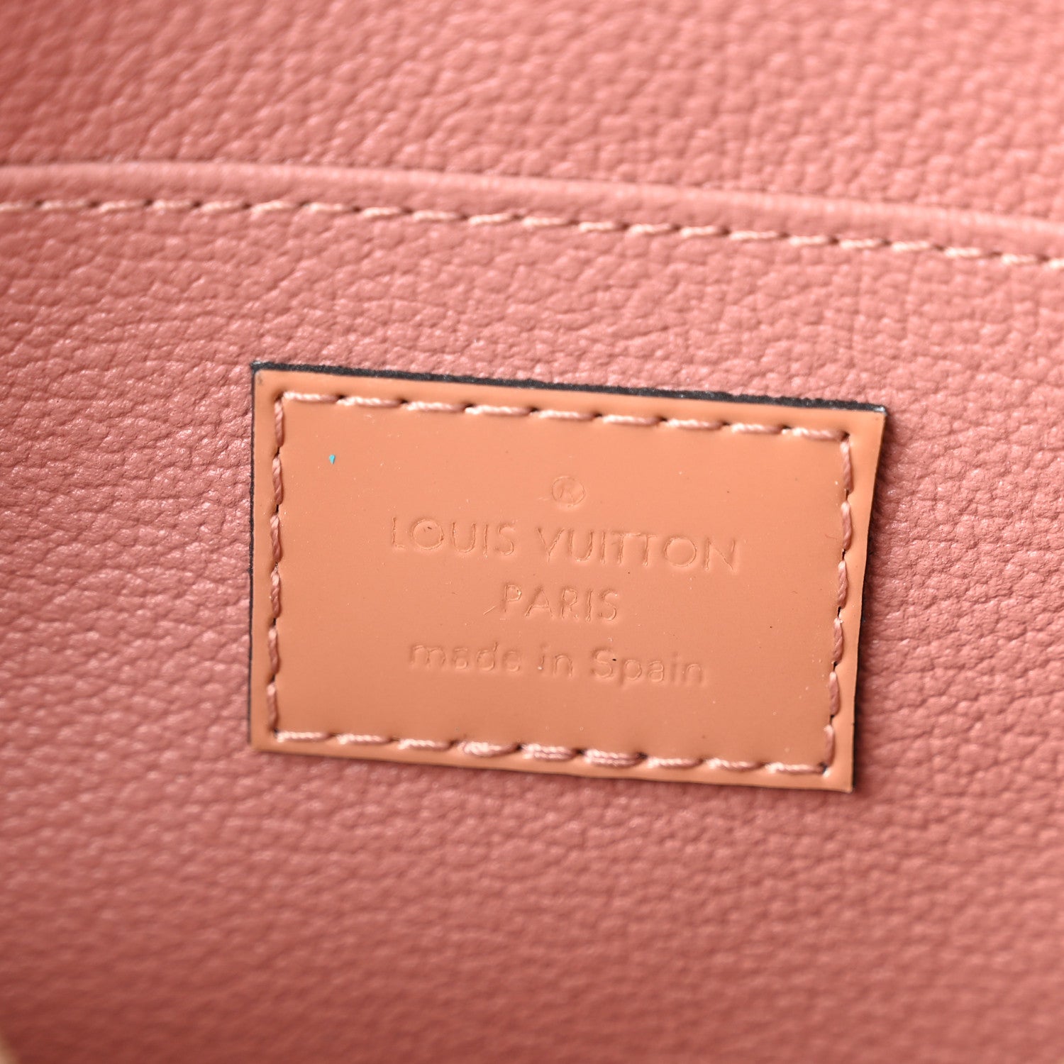 Louis Vuitton Vernis Cosmetic Pouch Rose Velours 6 of 9